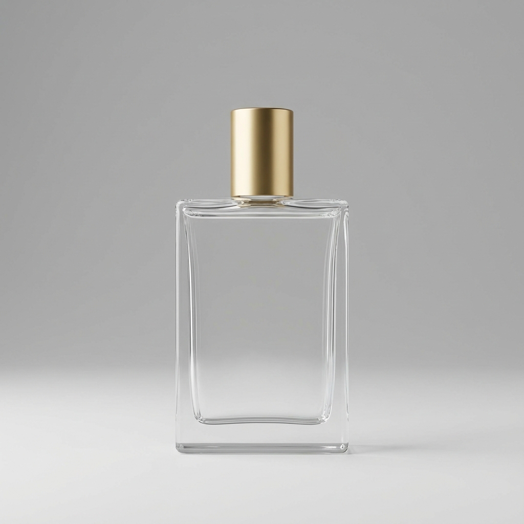 Perfume bottle before editing